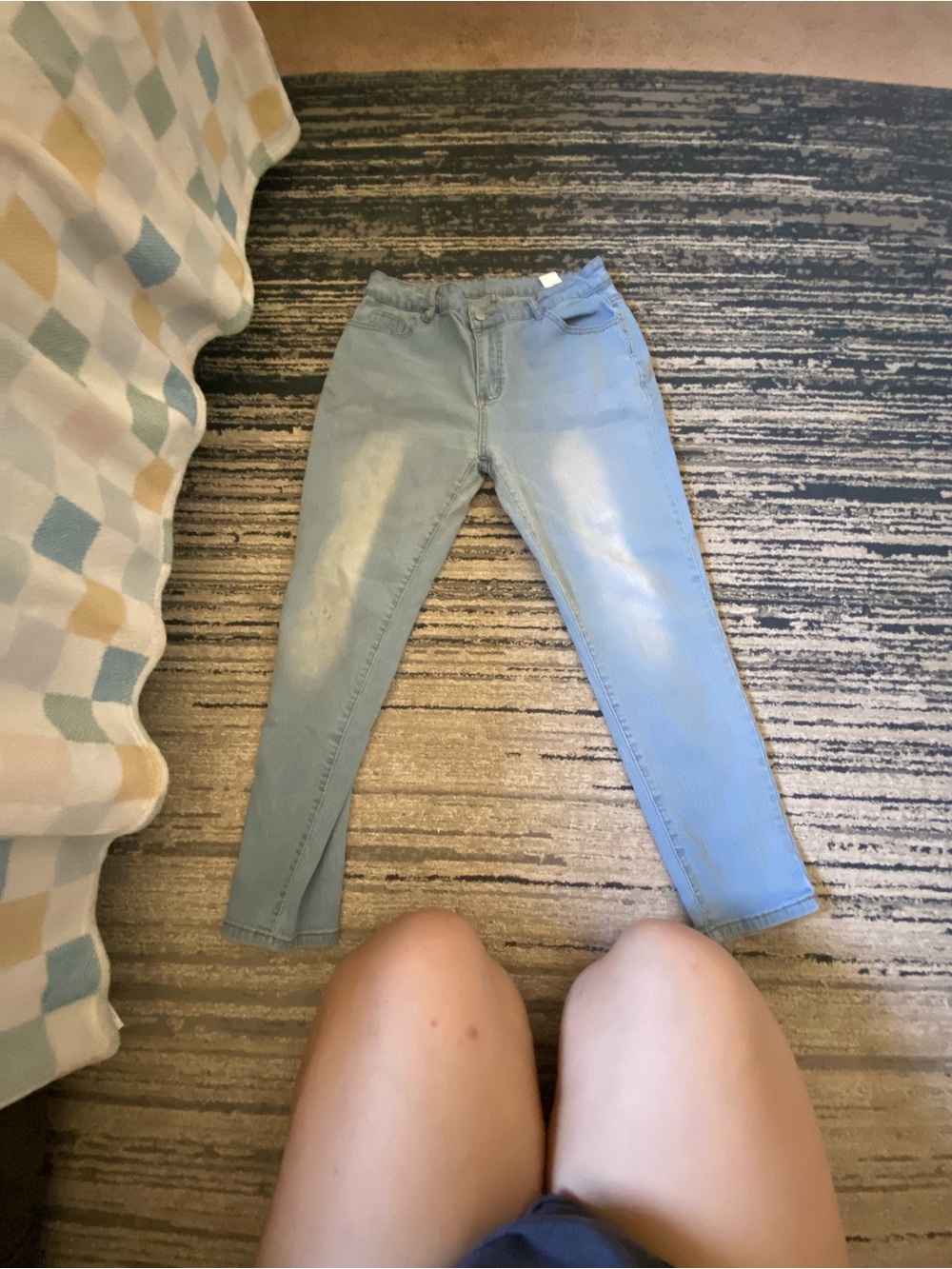 Light Blue Women's Stretch Denim Jeans